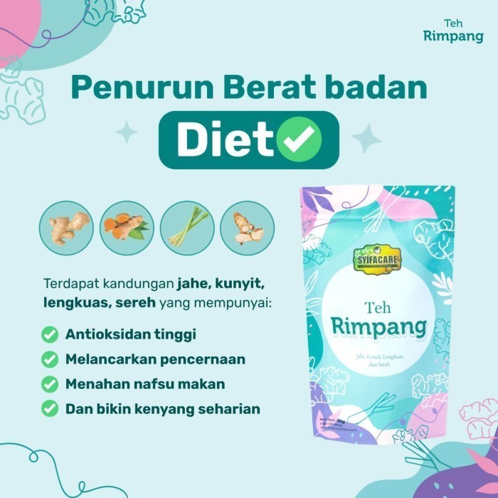 

Teh Rimpang Syifacare Original Diet JSR Detox Detoks Pelangsing Penurun Berat Badan Original
