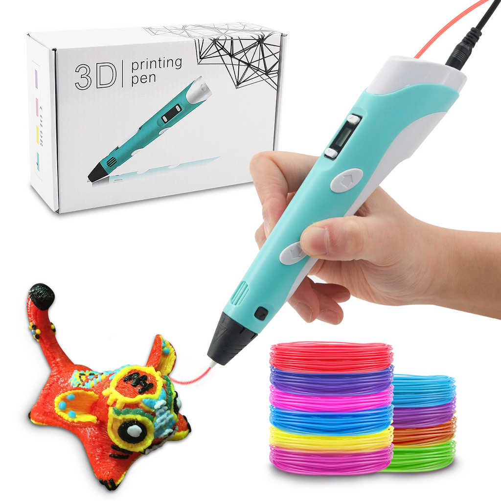 

3D Printing Pen DIY Funny Set 3D Drawing Pen For Children for Kids Chidren Birthday Chrismas Creative Gift with PLA Filament
