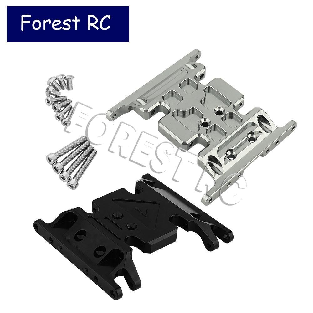 Metal Chassis Gearbox Mount Transmission Holder Skid Plate for 1/10 RC Crawler Axial SCX10  & SCX10 