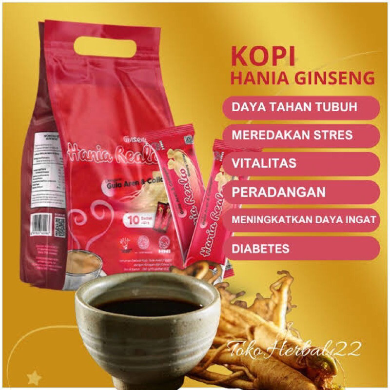

KOPI HANIA REALCO KOPI VITALITAS PRIA KOPI DAYA TAHAN TUBUH