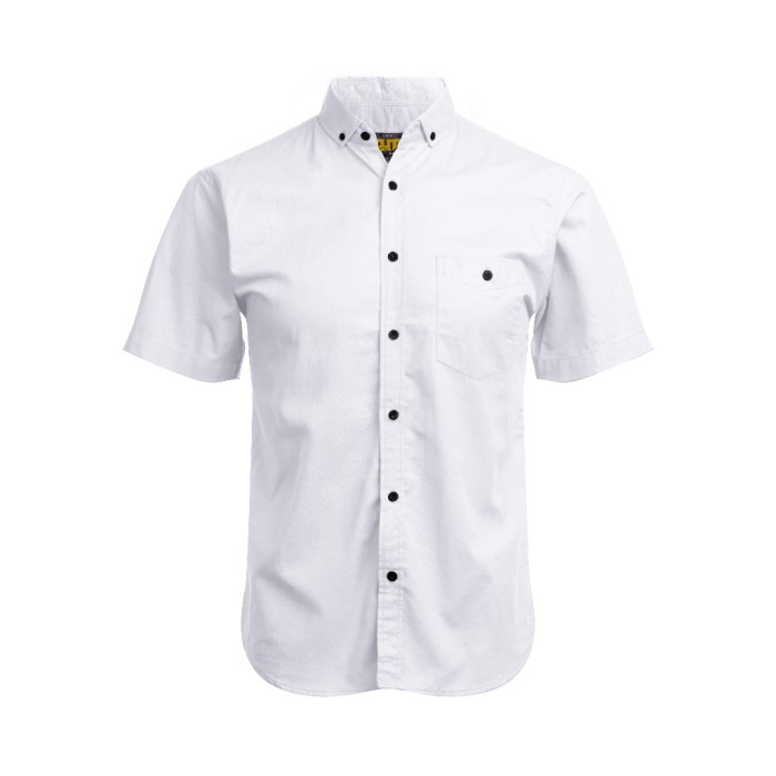 SALE -Outskirts - Kemeja Polos Lilac Lengan Pendek I Kemeja Koko Pria - ARMY, L