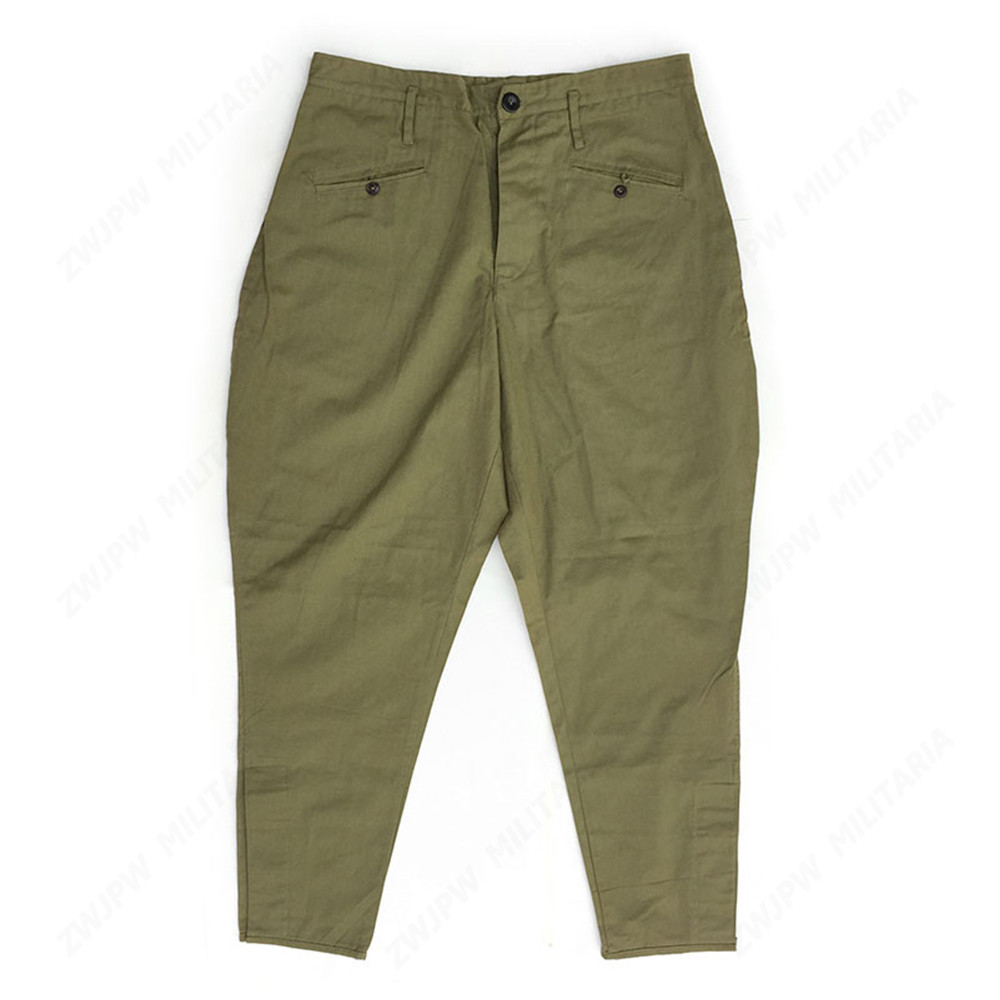 New Cavalry Pants With Herringbone Pattern Casual Pants