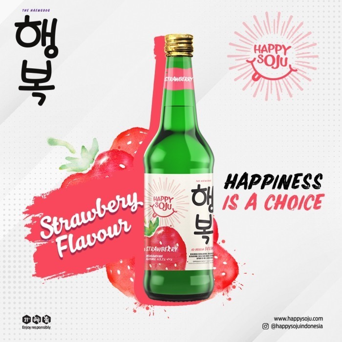 

Happy Soju Strawberry