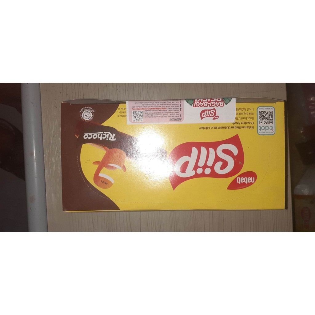 

nabati siip RICHOCO 80g isi 20 bks per box