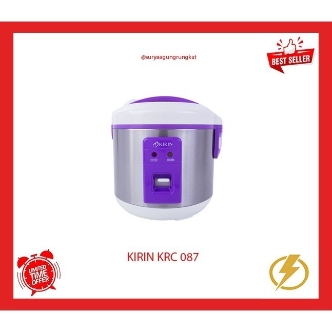 MAGIC COM KIRIN 1 L KRC 087