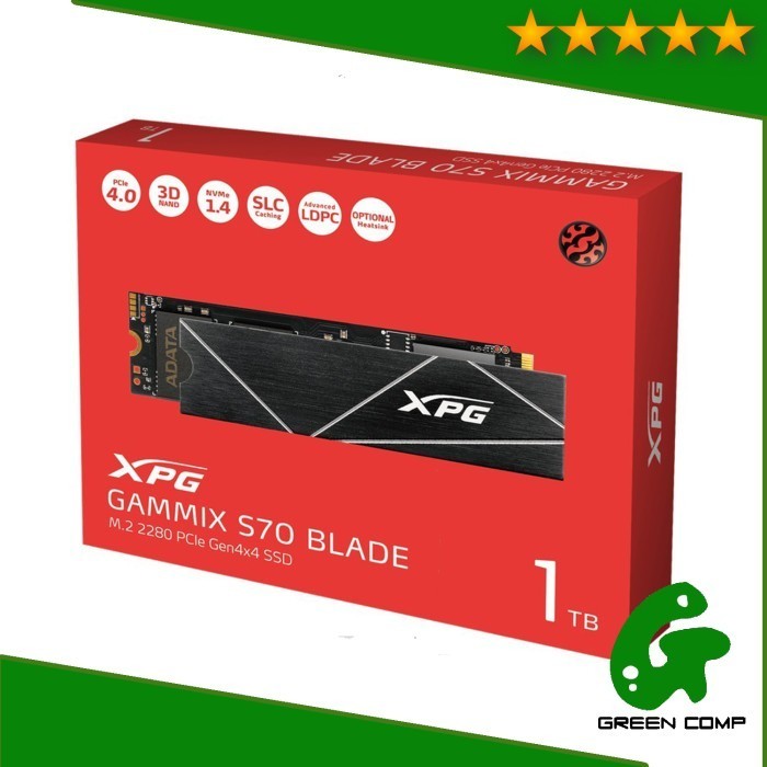 SSD ADATA XPG GAMMIX S70 BLADE - M.2 PCIe NVME Gen4 1TB 2TB