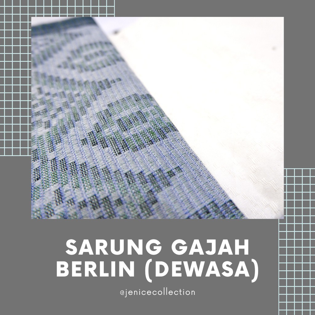 Promo/Sarung Tenun Gajah Berlin Pria Dewasa