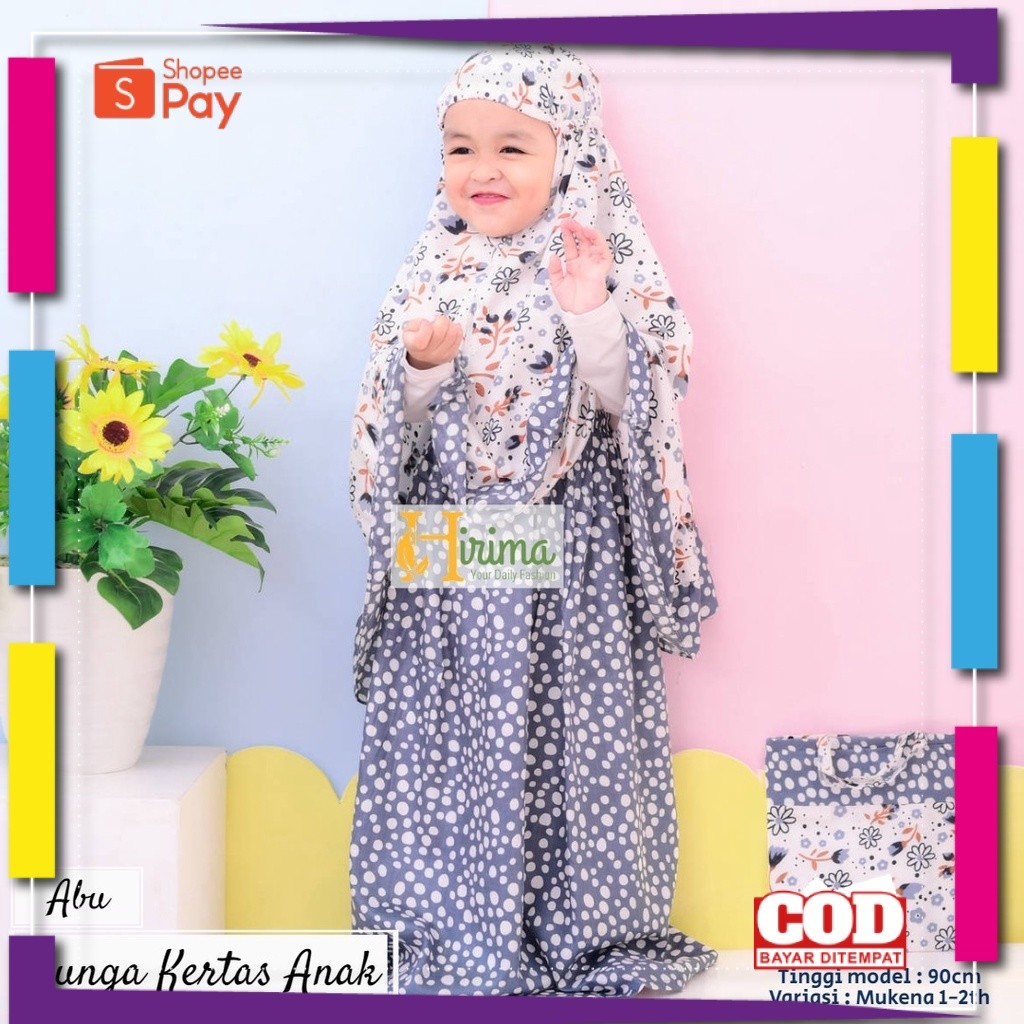 [PREMIUM ORIGINAL] Mukena Anak Murah I Mukenah Travel Balita 1-2 Tahun I Mukena Anak TK 3 4 5 Tahun 