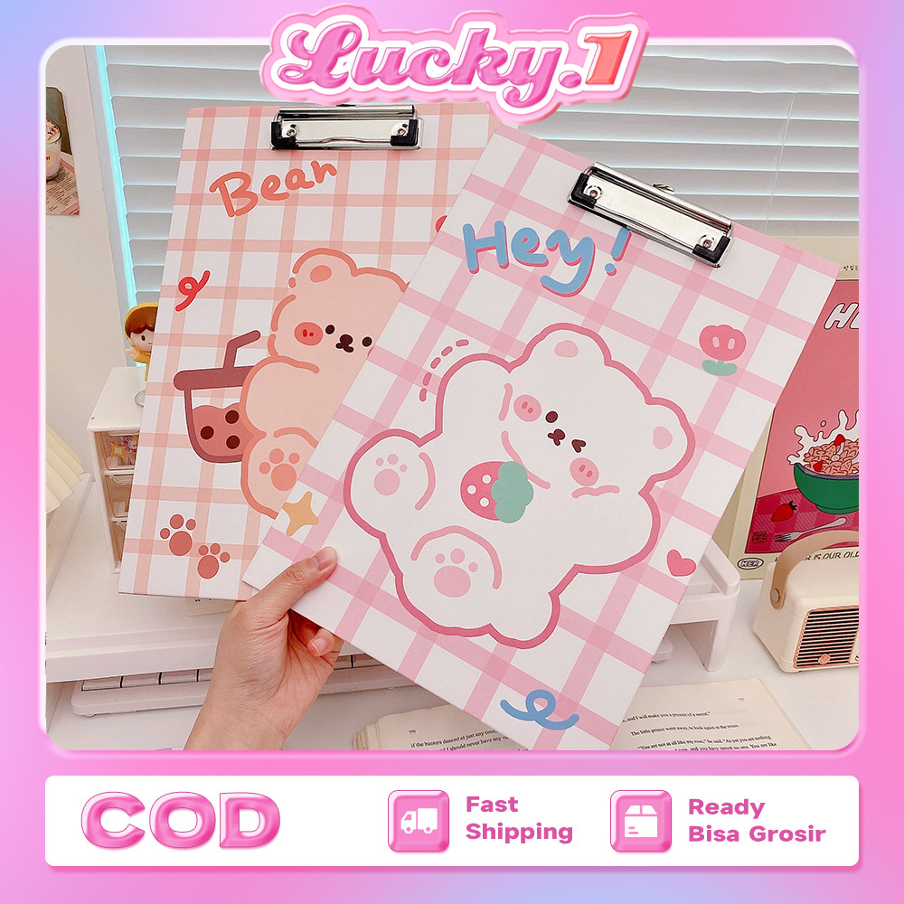 

Papan Ujian Jalan Clipboard A4 With Cover Papan Ujian Papan Jalan Aesthetic Karakter Lucu Klip Karton