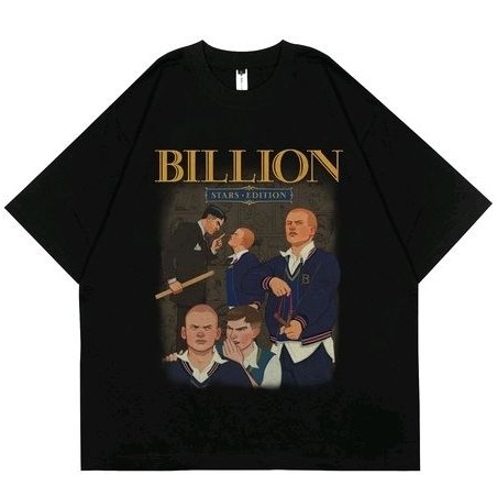 【Promo &  COD】T-SHIRT | KAOS OVERSIZE | BULLY  | BILLIONSTARS | GAME SERIES | BOOTLEG | VINTAGE |   
