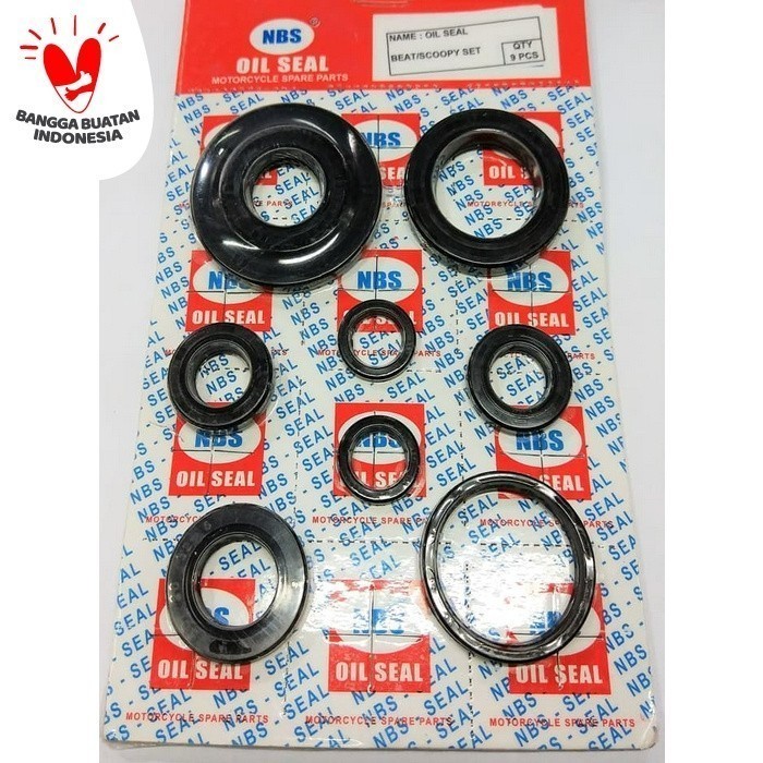 OIL SEAL SIL ASSY / KOMPLIT NBS BEAT KARBU / SCOOPY KARBU