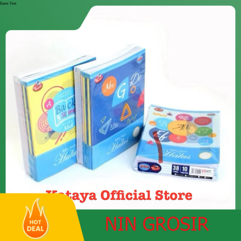 

Buku Tulis SIDU 38 lembar ISI 10 Buku / Pack