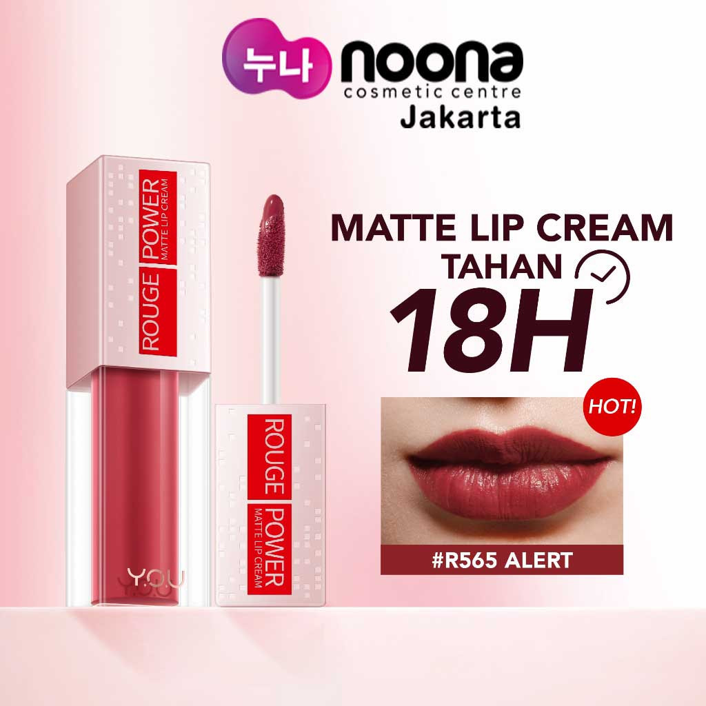 YOU ROUGE POWER MATTE LIP CREAM LIPSTIK