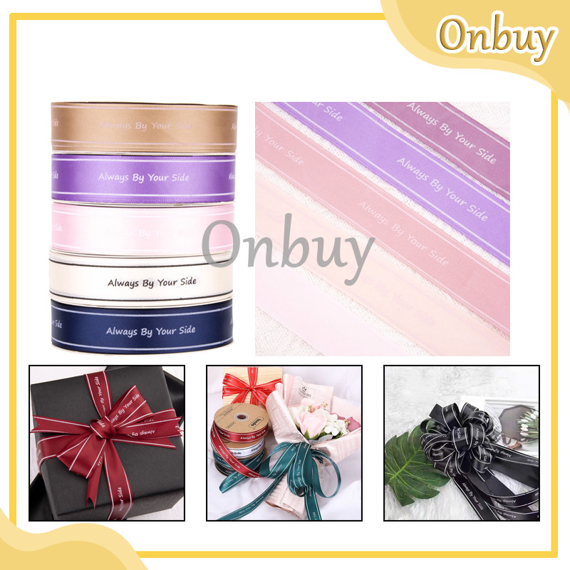 

1 Roll Pita Satin 2.5cm Pita Buket Bouquet Bunga Ribbon Pita Hias Pita Satin
