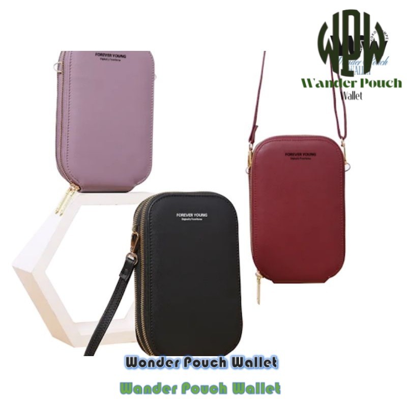 Tas Slempang Pinggang Wanita Tas HP Dompet Wanita Multifungsi