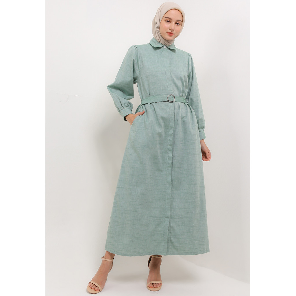 MFMW Emily Dress Gamis Hijau