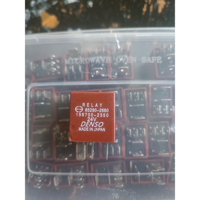 Relay Hino Lohan 24V Kaki 5 Denso 156700-2350 berkualitas