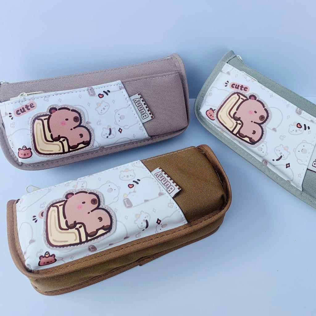 

(Kakabicam) Kotak Pensil Premium Capybara Characters (Seri 3)