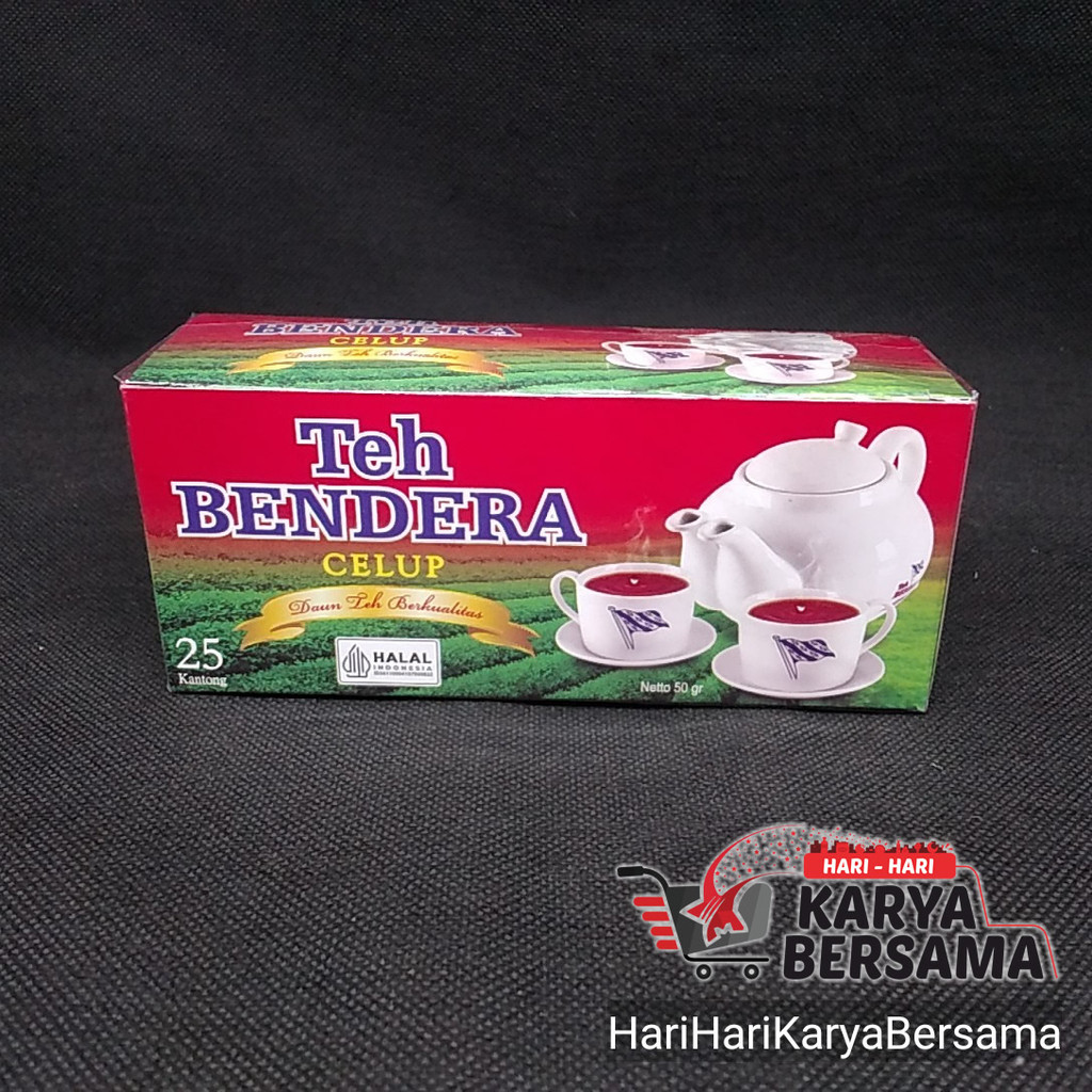 

TEH BENDERA CELUP 25'S