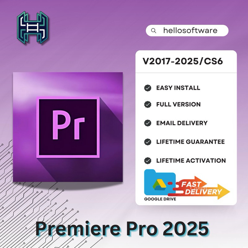 (WIN/MAC) Pr 2025-2017/CS6 Full Version