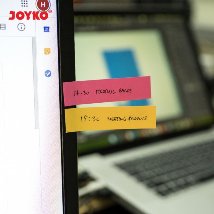 

Memo Stick Joyko MMS-2 Bendera Isi 4 Warna 75 x 18 mm - Pak 400 lbr