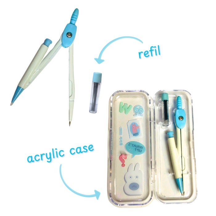 

Jangka Impor Matematika Compas Stainless Hongbo 88022