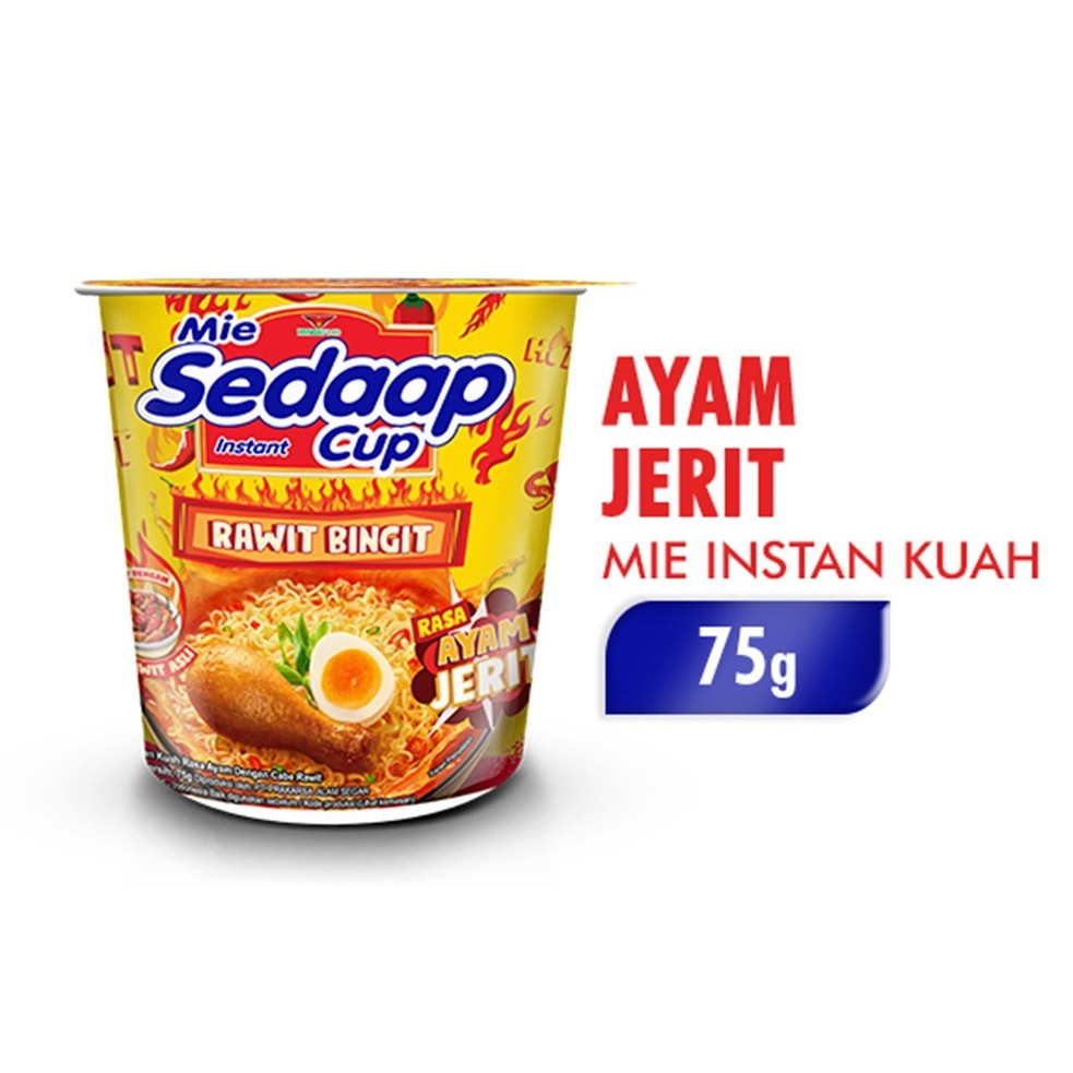 

MIE SEDAAP CUP RASA AYAM JERIT