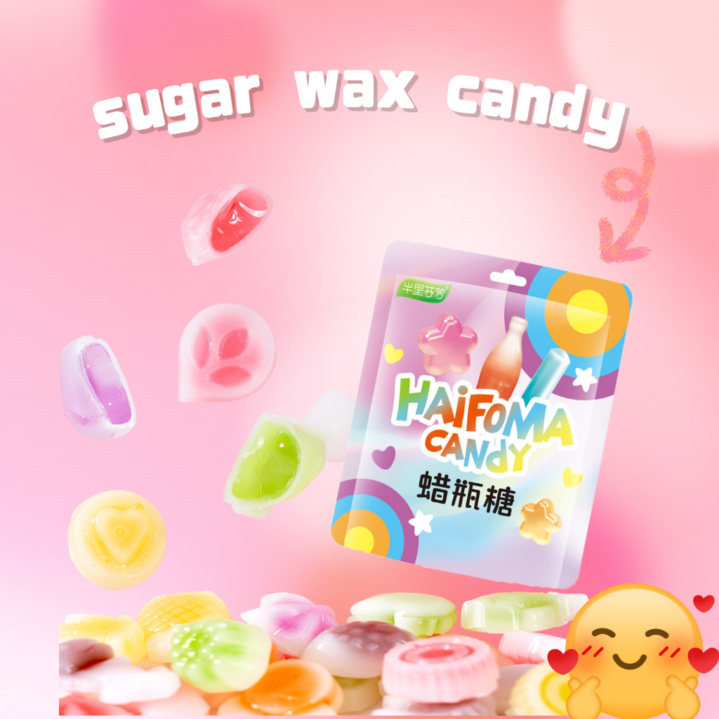 

Lilin permen, bentuk hewan lucu,rasa manis dan asam,camilan halal terlaris 32 pieces ukuran sedang