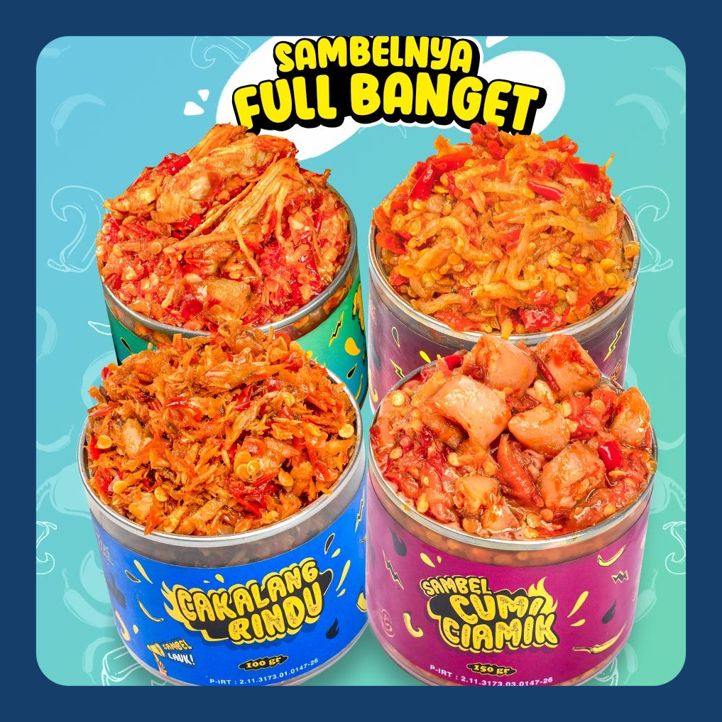 

Eat Sambel - SEMUA VARIAN RASA (BEST SELLER!!!)