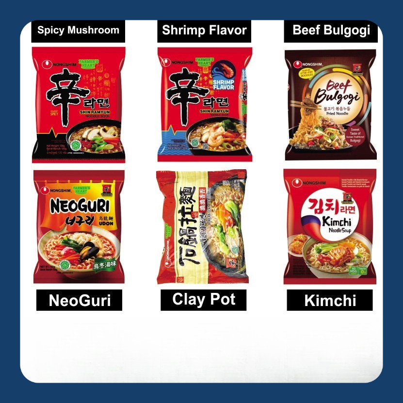 

NONGSHIM SHIN RAMYUN Berat 120 gr Exp Maret 2026 PROMO HALAL