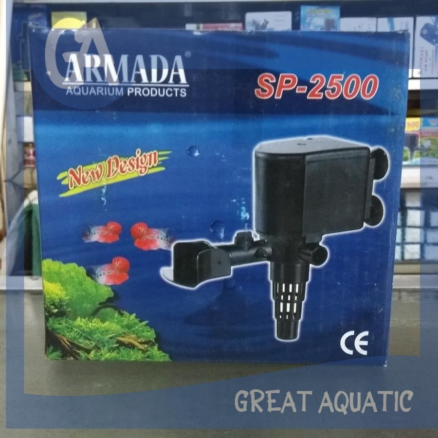 aquarium ikan pompa celup power head ARMADA SP 2500