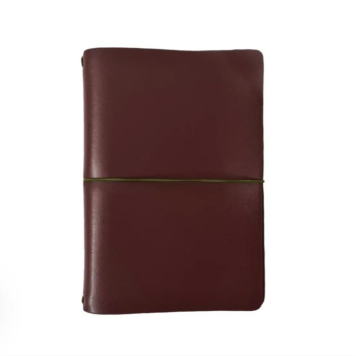 

TERLARIS! Endless Regalia Paper - Explorer Refillable Leather Journal - Beige, Cactus leather