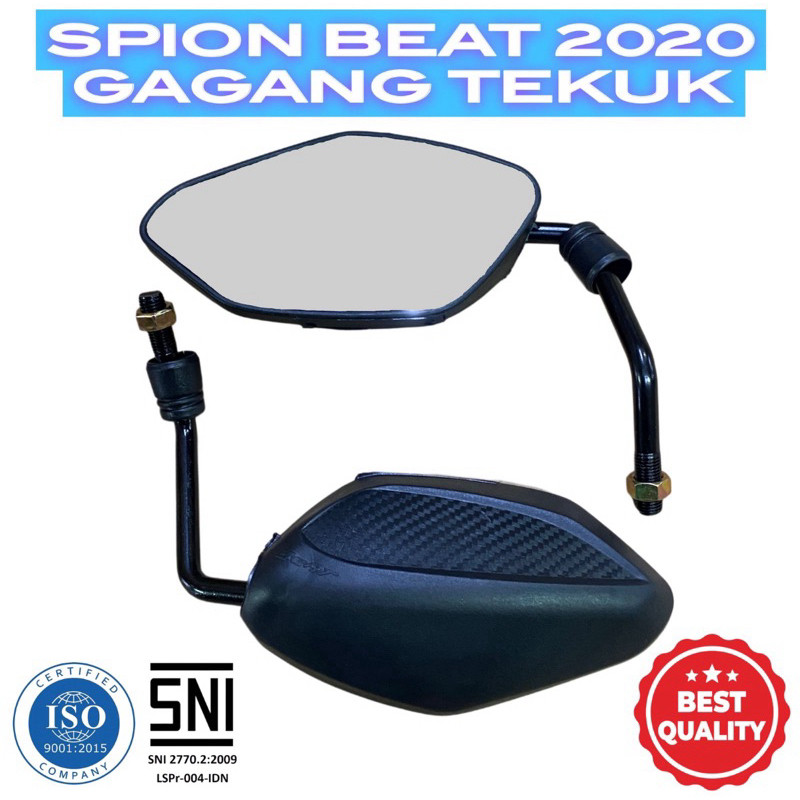 NEW Spion Beat 2020 Gagang Tekuk Hitam Sepion Beat 2020 Gagang Hitam Tekuk Harga Termurah cr16 varia