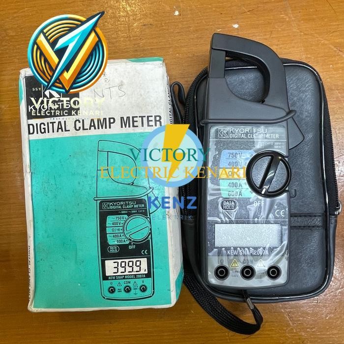 Digital clamp meter kew 2007a kyoritsu