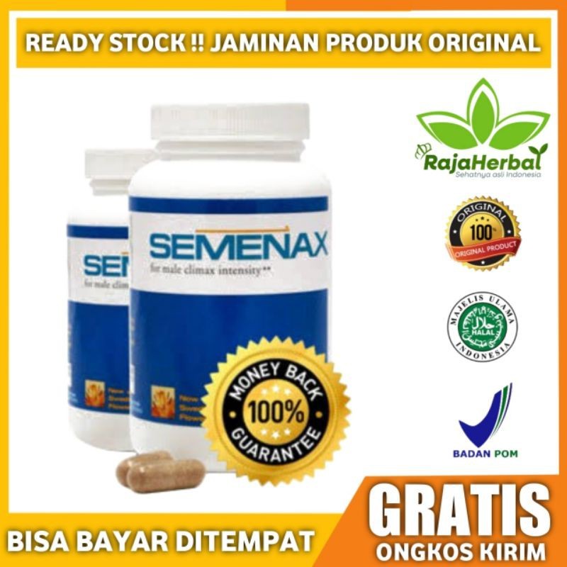 Original 100% SEMENAX PENYUBUR SPERMA ASLI 100% ORIGINAL HERBAL ALAMI