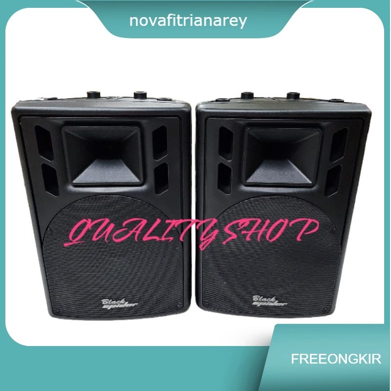 SPEAKER 15 INCH BLACKSPIDER PASIF BOX FIBER 1000 WATT ORIGINAL 2 UNIT
