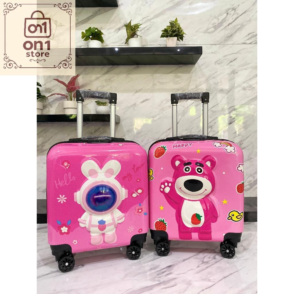 Koper Anak Murah / HITOSE - NEW ARRIVAL 3D Koper Anak Lotso Dino Elephant - Koper Timbul 3 Dimensi -