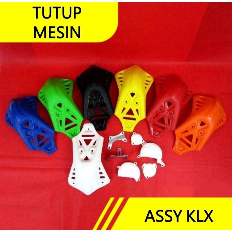 AXANSHOP TUTUP MESIN KLX 150 COVER TUTUP MESIN ENGINE GUARD KLX 150 Cover Tutup mesin Klx 150 KLX BF