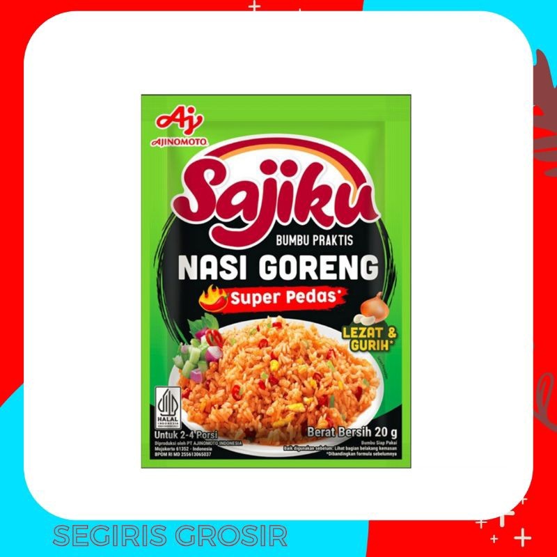 

Ajinomoto Bumbu Nasi Goreng Sajiku Pedas 20G