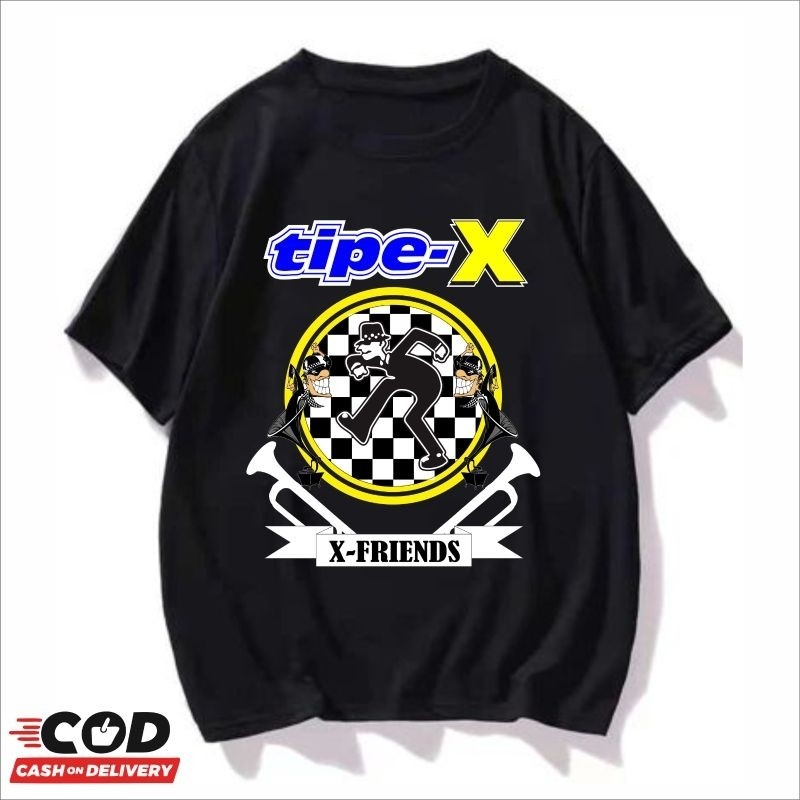Kaos DISTRO BAND LOKAL SKA TIPE-X