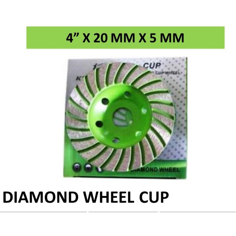 MATA ASAH BATU  / DIAMOND ASAH MANGKOK 4" KENTARO JAPAN QUALITYHALAHALA2