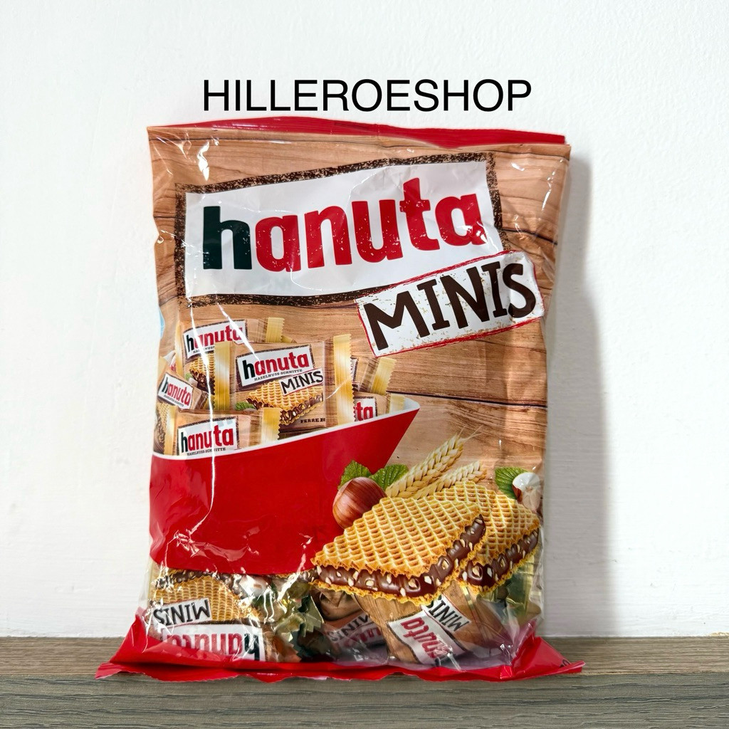 

COKLAT HANUTA MINIS 200GRAM FERRERO CHOCOLATE COKELAT IMPORT