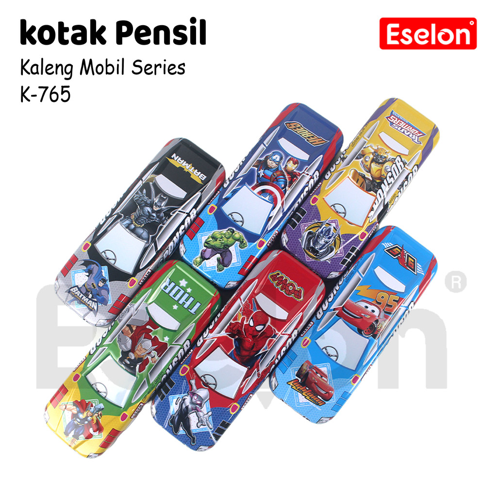 

Kotak Pensil Kaleng Mobil K-765 / Kotak Pensil Kaleng Mobil Kecil
