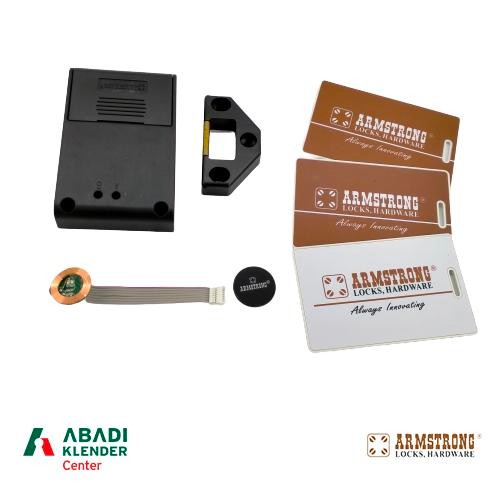 

Kunci / Smart Digital Sliding Cabinet Lock SDWS-BK004 Sensor 22mm