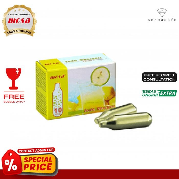 

Mosa Soda Charger Carbon Dioxide (C02)