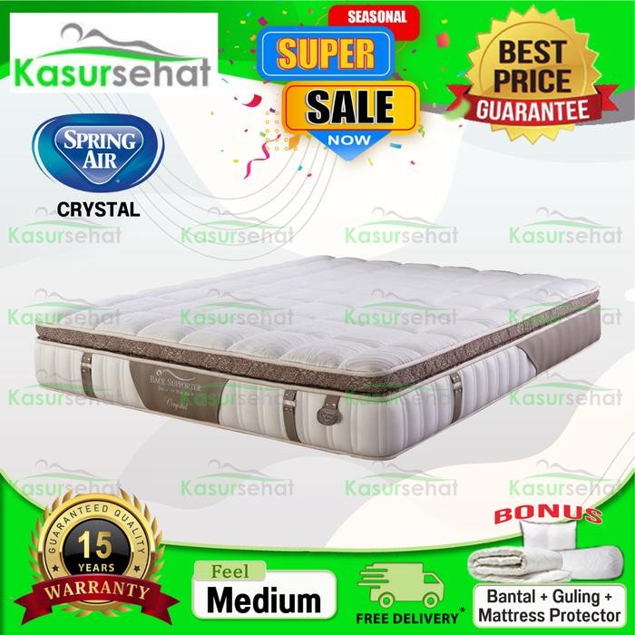 Spring Air Kasur Springbed Crystal - Kasur Saja 120x200