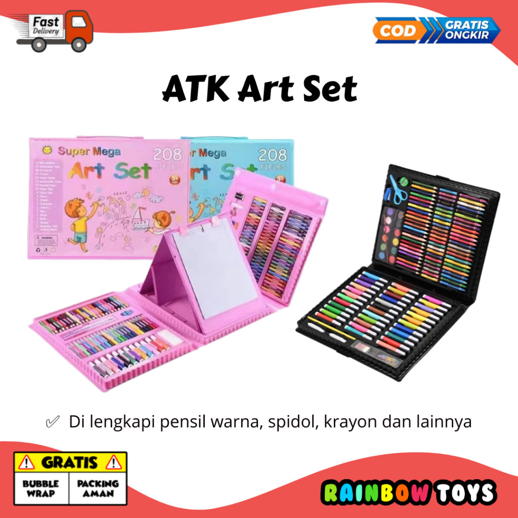 

Crayon Anak Pensil Warna Alat Lukis Set