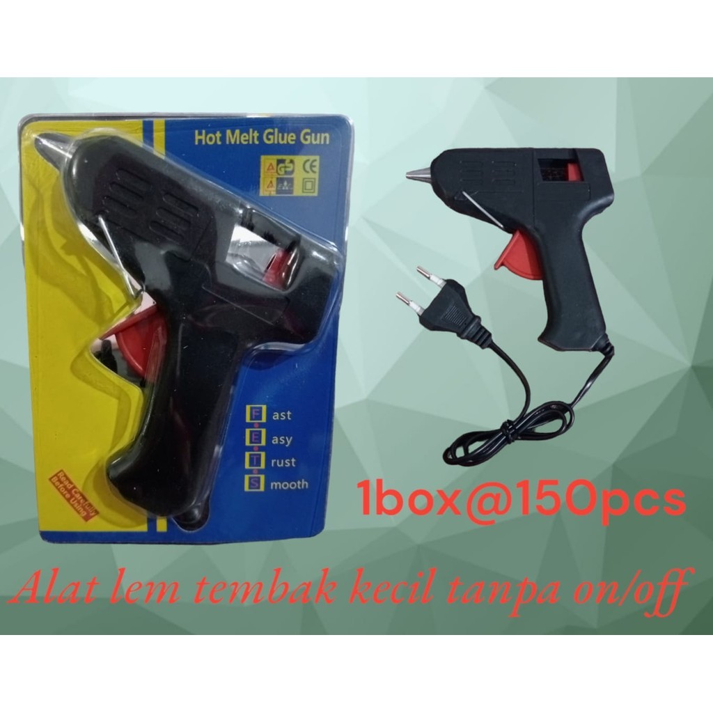 

*KA* ALAT LEM TEMBAK TANPA ON/OFF / HOT MELT GLUE GUN MINI NEW