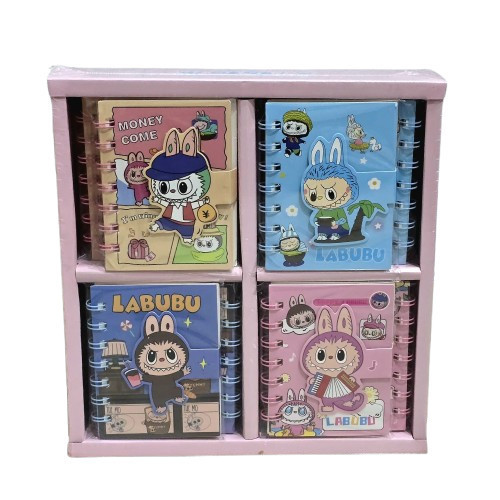 

Note book Ring Motif Memo Kecil A7 Spiral Dengan Perekat - TW0520