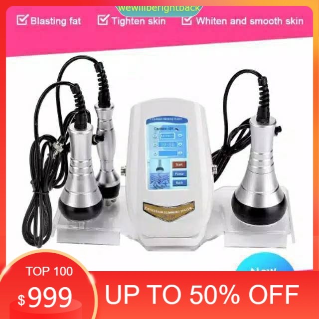 sale! radio frekuensi rf slimming pelangsing tubuh 40k burn fat Ultrasound 40k cavitation radio freq